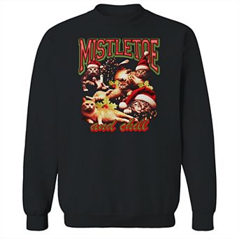 Men's COLAB89 Mistletoe and Chill Graphic Sweatshirt