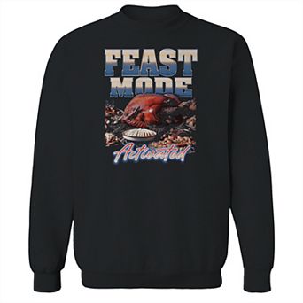 Men's COLAB89 Feast Mode Activated Thanksgiving Graphic Sweatshirt