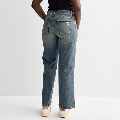 Juniors' SO® Low-Rise Wide Leg Curvy Baggy Jeans