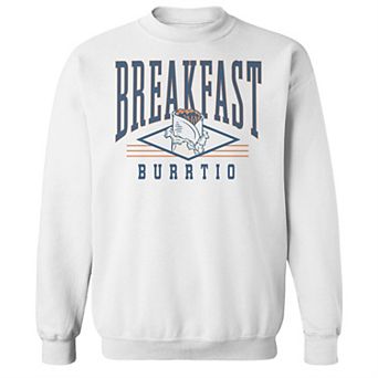 Men's COLAB89 Breakfast Burrito College Graphic Sweatshirt