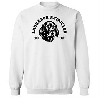 Men's COLAB89 Labrador Retriever Graphic Sweatshirt