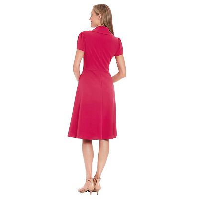 fit and flare petite cocktail dress Strapless Fit + Flare Midi Dress