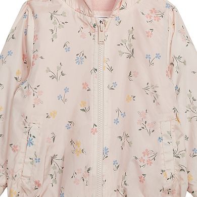 Baby & Toddler Girl Carter's Floral Fashion Bomber Jacket