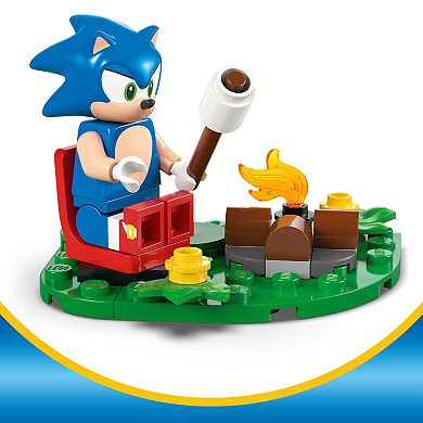 LEGO Sonic the Hedgehog: Sonic's Campfire Clash Building Toy 77001