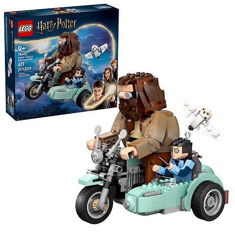 Детские конструкторы LEGO Harry Potter Hagrid & Harry's Motorcycle Ride Building Toy 76443