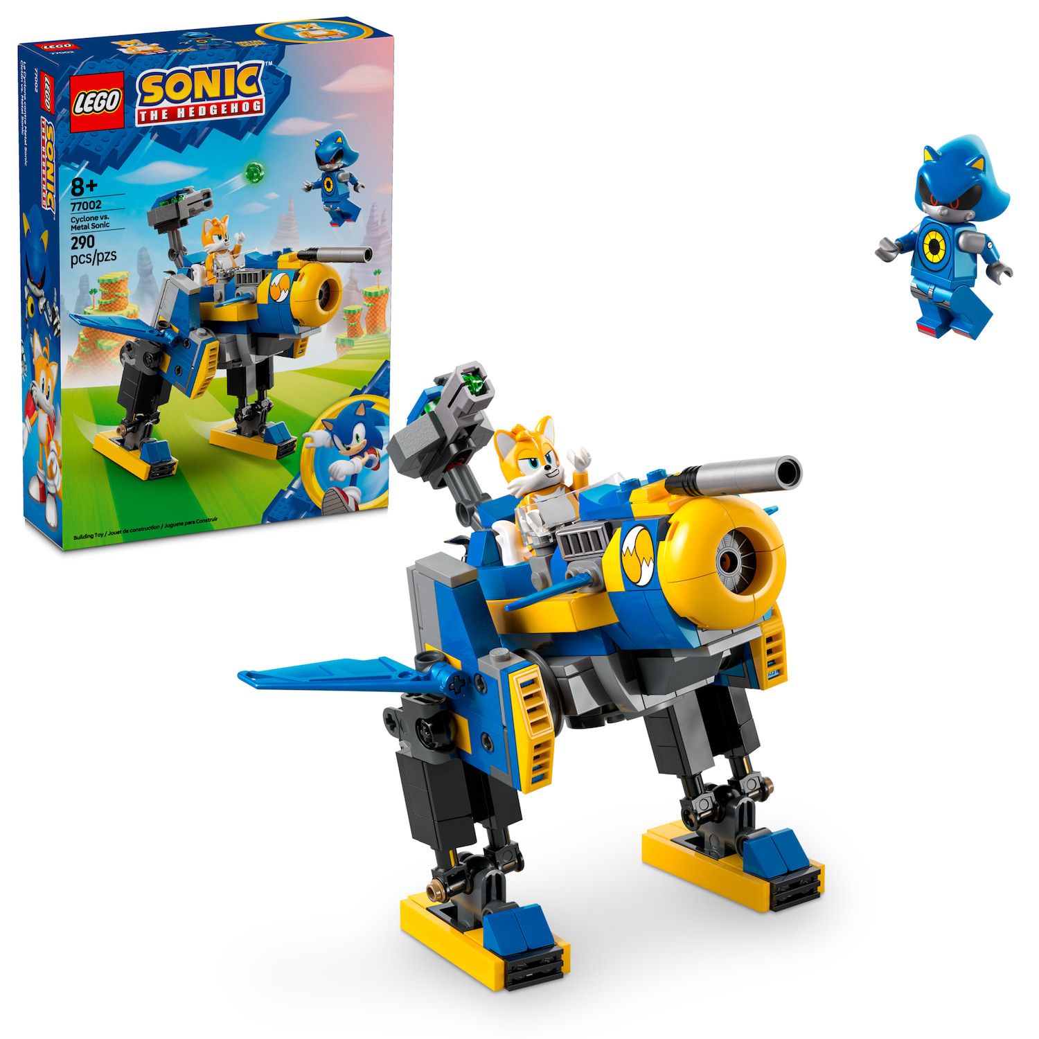 Детский конструктор LEGO Sonic the Hedgehog Cyclone vs. Metal Sonic Building Toy 77002 — фото 1