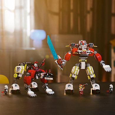 LEGO DREAMZzz Cooper's Tiger Mech & Zero's Hot Rod Car Building Toy 71497