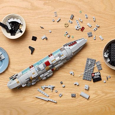 LEGO Star Wars Home One Starcruiser Buildable Spaceship Toy Model Kit 75405