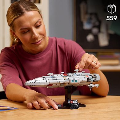 LEGO Star Wars Home One Starcruiser Buildable Spaceship Toy Model Kit 75405