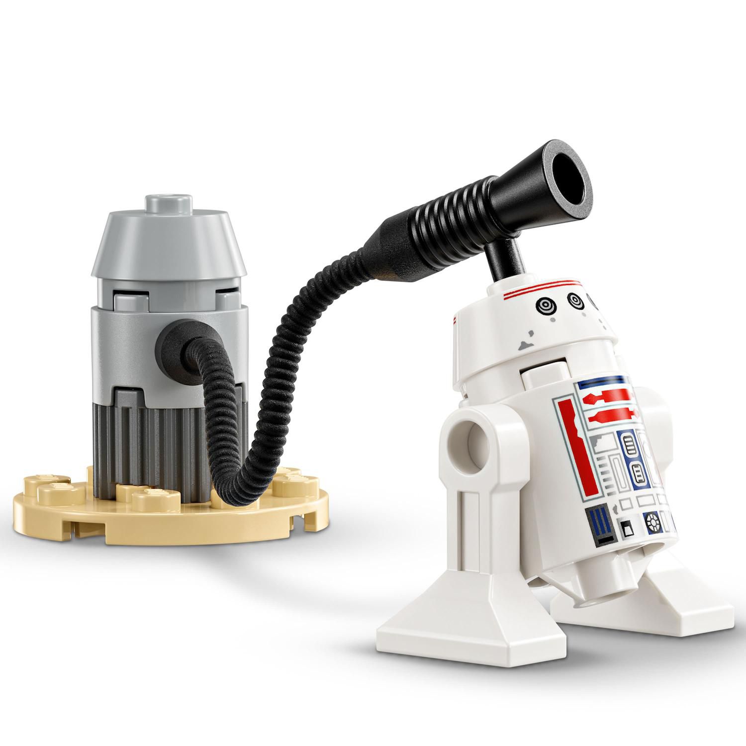 Детский конструктор LEGO Star Wars: The Mandalorian Mando and Grogu's N-1 Starfighter Building Toy 75410 — фото 5