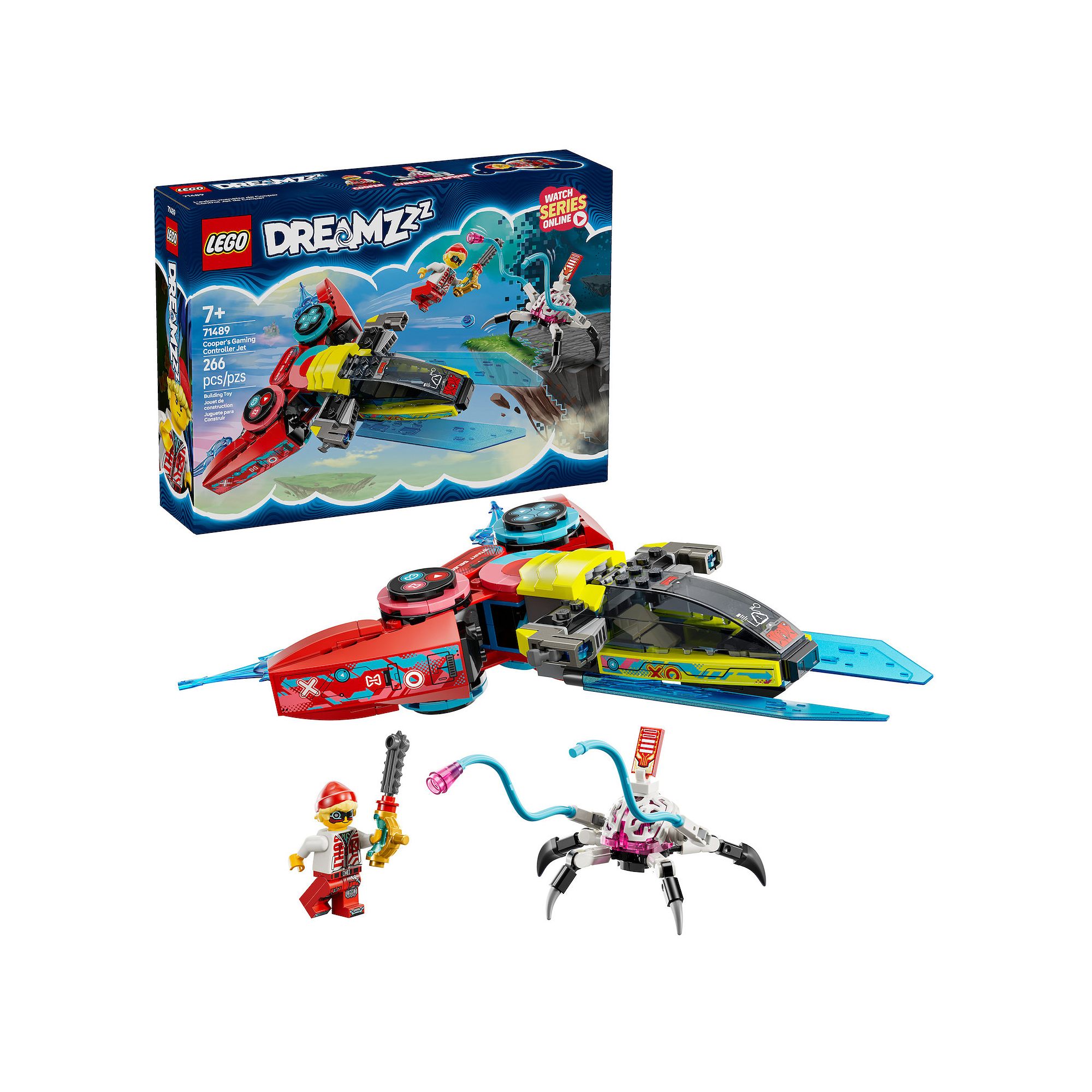 LEGO DREAMZzz Coopers Gaming Controller Jet Building Toy 71489, Na