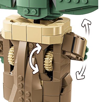 LEGO Star Wars The Mandalorian: Grogu with Hover Pram Buildable Toy Figure 75403