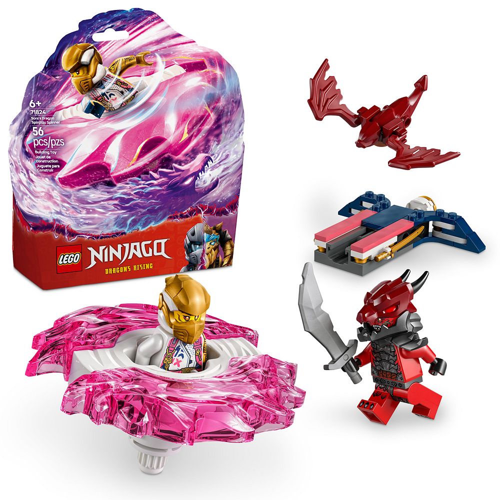 LEGO NINJAGO Sora's Dragon Spinjitzu Spinner Building Toy 71824