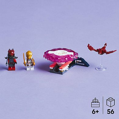 LEGO NINJAGO Sora's Dragon Spinjitzu Spinner Building Toy 71824
