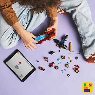 LEGO Marvel Iron Man Car & Black Panther vs. Red Hulk Super Hero Building Toy 76310