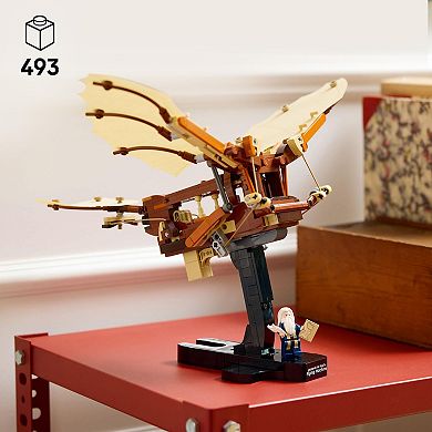 LEGO Icons Leonardo da Vinci's Flying Machine Ornithopter 10363 Building Kit (493 Pieces)