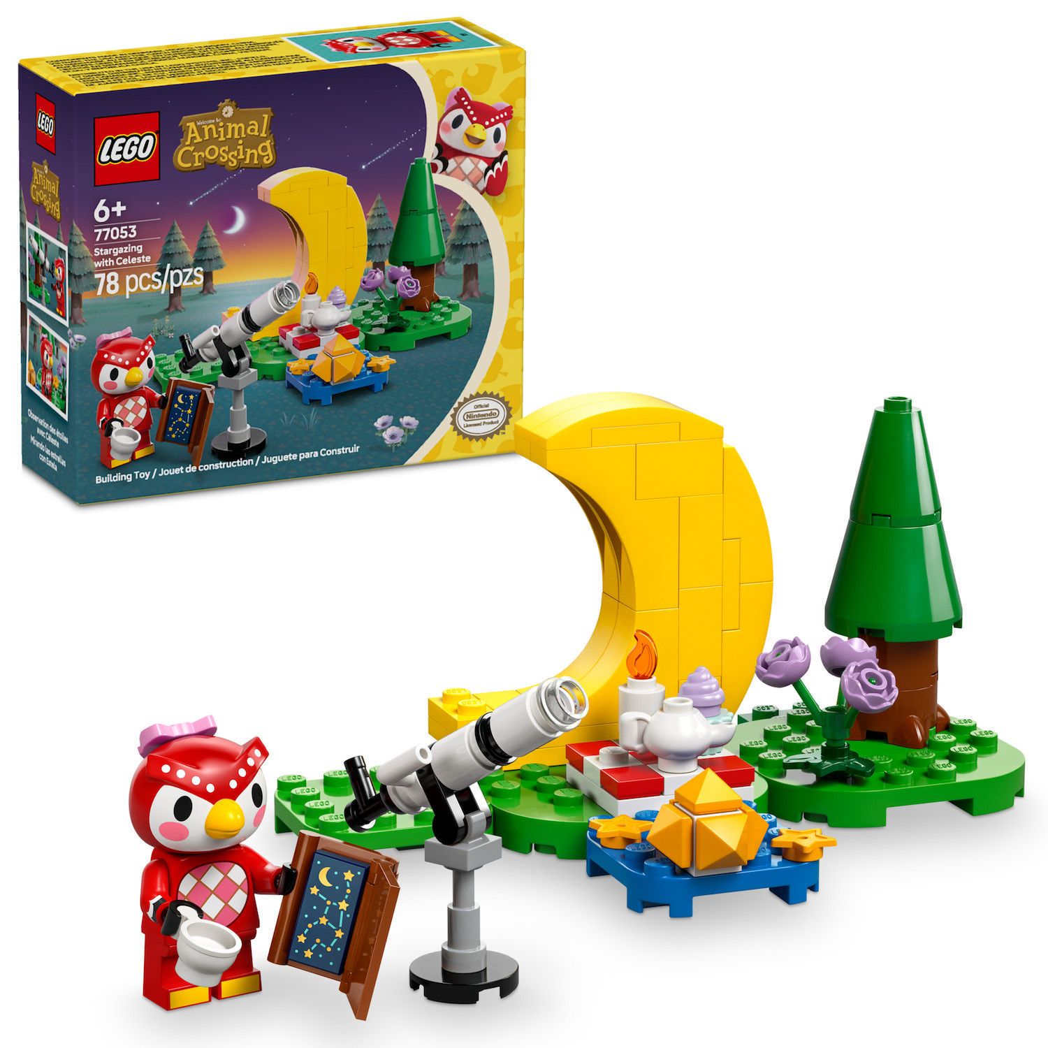 Детский конструктор LEGO Animal Crossing Stargazing with Celeste Building Toy 77053 — фото 1