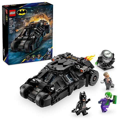 Детские конструкторы LEGO DC Batman Tumbler vs. Two-Face & The Joker Toy Building Set 76303
