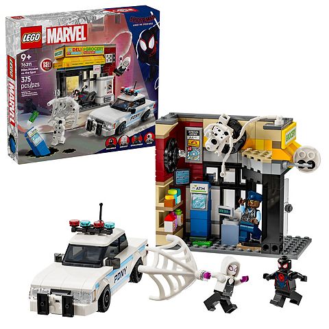 Детские конструкторы LEGO Marvel Spider-Verse Miles Morales vs. The Spot Building Toy Set 76311