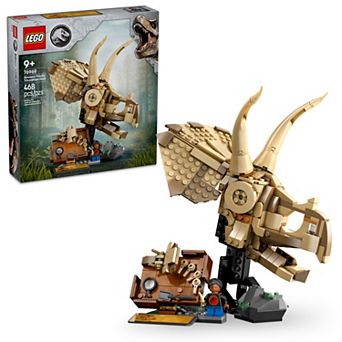 LEGO Jurassic World Dinosaur Fossils Triceratops Skull Building Toy 76969