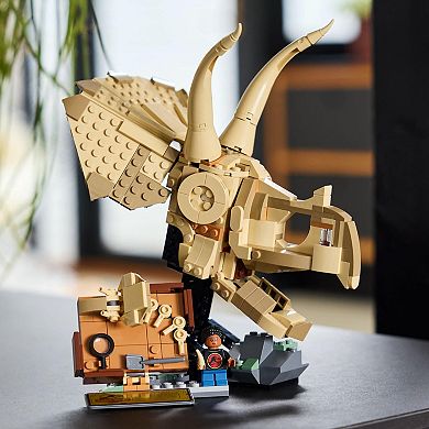 LEGO Jurassic World Dinosaur Fossils Triceratops Skull Building Toy 76969