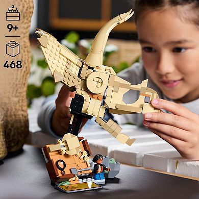 LEGO Jurassic World Dinosaur Fossils Triceratops Skull Building Toy 76969