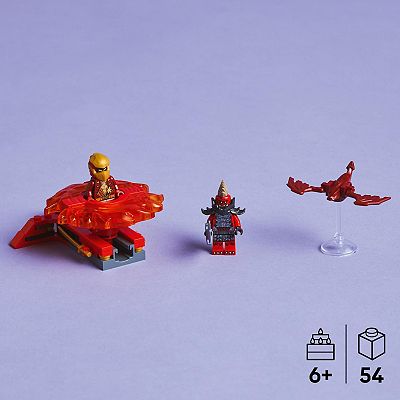 LEGO NINJAGO Kai's Dragon Spinjitzu Spinner Building Toy 71823