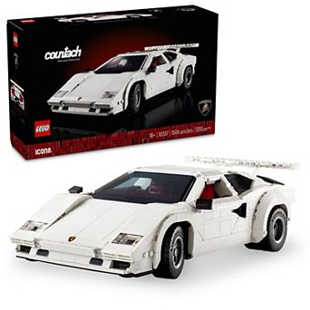 LEGO Icons Lamborghini Countach 5000 Quattrovalvole 10337 Building Kit (1506 Pieces)