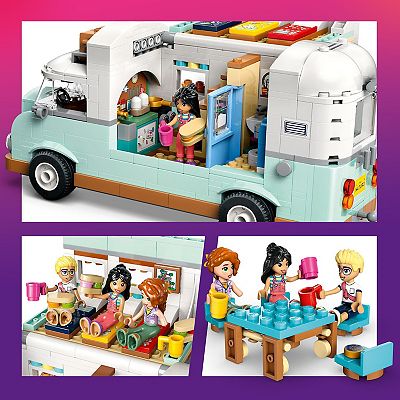 Lego friends caravan sales