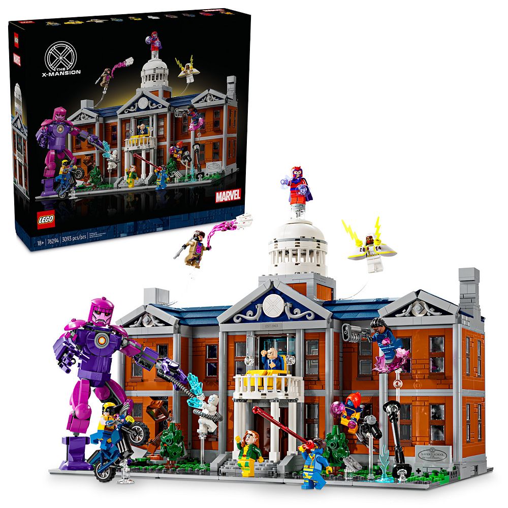 LEGO Marvel X-Men The X-Mansion Building Set - 76294