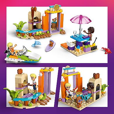 LEGO Friends Creative Beach and Travel Suitcase Toy Building Set 42672