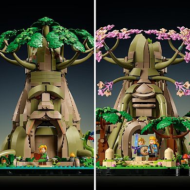 LEGO The Legend of Zelda Great Deku Tree 2in1 Building Set for Adults 77092