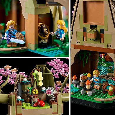 LEGO The Legend of Zelda Great Deku Tree 2in1 Building Set for Adults 77092