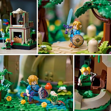 LEGO The Legend of Zelda Great Deku Tree 2in1 Building Set for Adults 77092