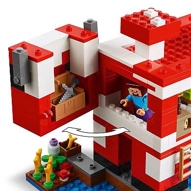 LEGO Minecraft The Mooshroom House Building Toy 21270