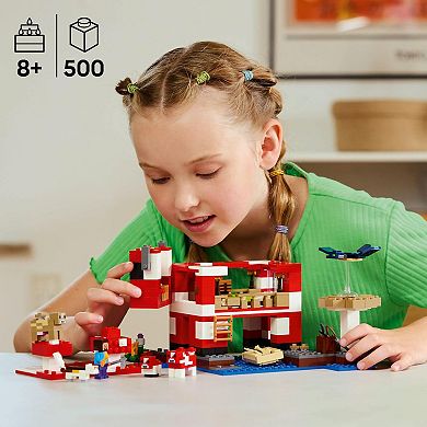 LEGO Minecraft The Mooshroom House Building Toy 21270