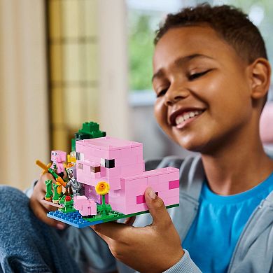 LEGO Minecraft The Baby Pig House Building Toy 21268
