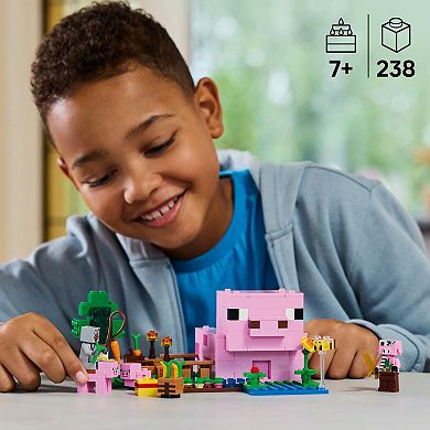 LEGO Minecraft The Baby Pig House Building Toy 21268