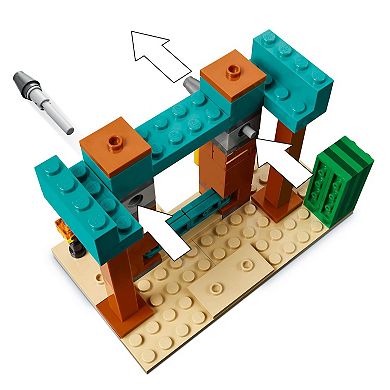 LEGO Minecraft The Illager Desert Patrol 21267 Building Kit (105 Pieces)