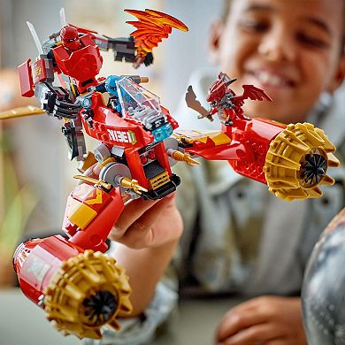 LEGO NINJAGO Kai's Mech Storm Rider Action Figure Building Toy 71830