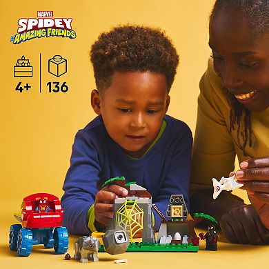 LEGO Marvel Spidey And His Amazing Friends Team Spidey Dino Crawler Rescue 11199 Building Kit (136 Pieces)
