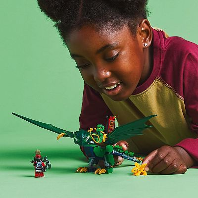 LEGO NINJAGO Lloyd's Green Forest Dragon Toy 71829