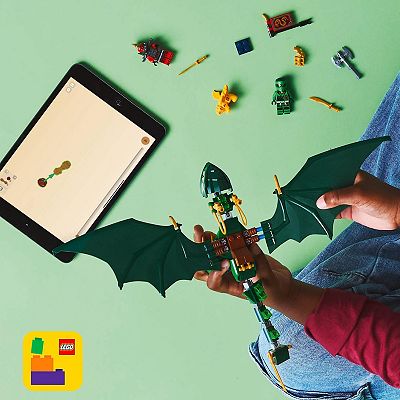 LEGO NINJAGO Lloyd's Green Forest Dragon Toy 71829