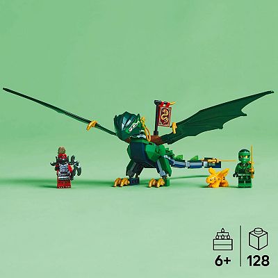 ルキロキセット　そぼろ LEGO NINJAGO Lloyd's Green Forest Dragon Toy 71829