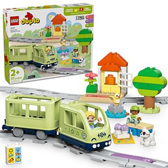 LEGO DUPLO Town Interactive Adventure Train Set 10427 Building Kit (57 Pieces)