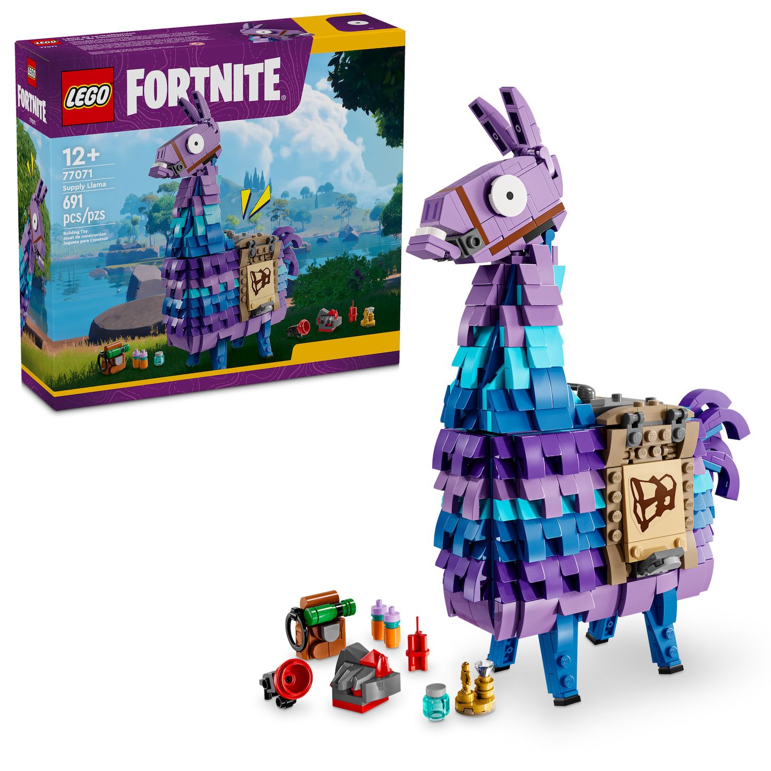 LEGO Fortnite Supply Llama Collectible Building Toy 77071
