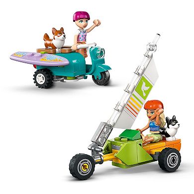 LEGO Friends Surfing Dogs and Scooter Adventure Building Toy 42641