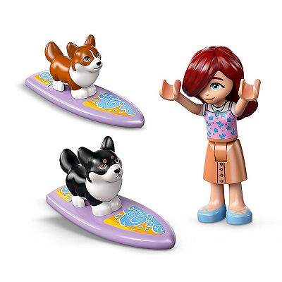 LEGO Friends Surfing Dogs and Scooter Adventure Building Toy 42641