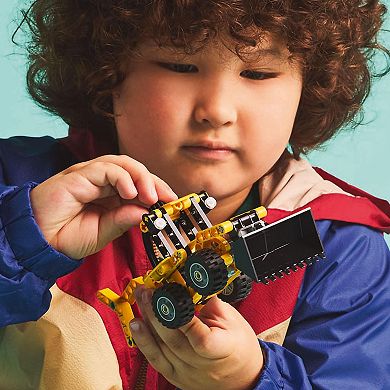 LEGO Technic Backhoe Loader Construction Toy 42197 Building Kit (104 Pieces)