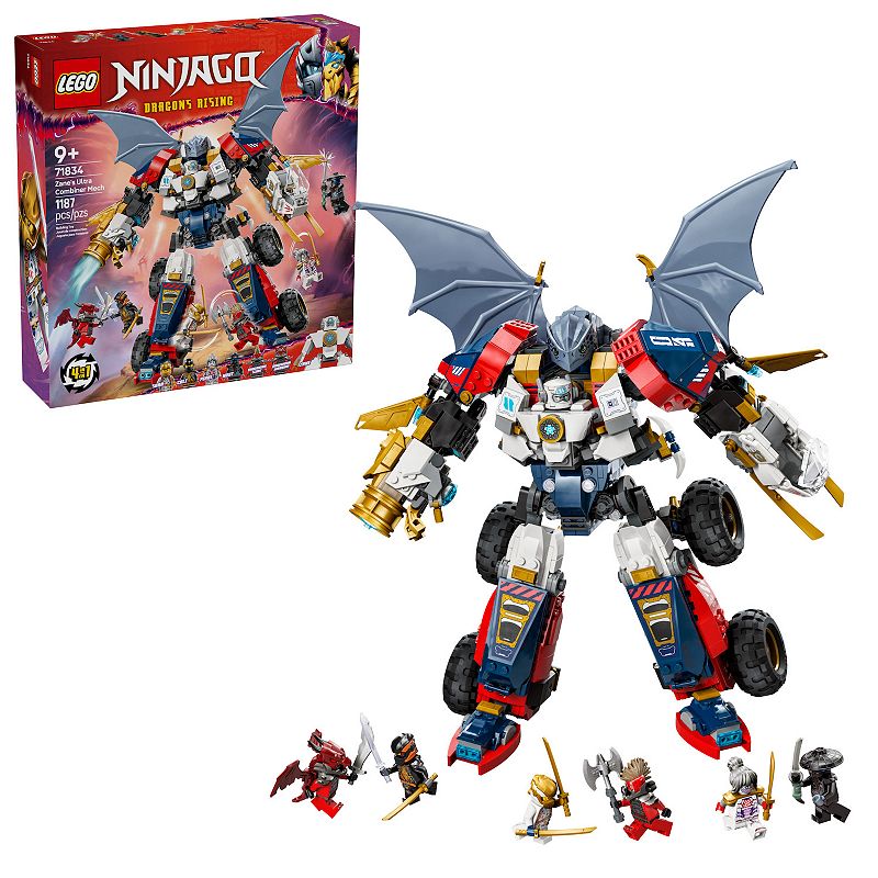 UPC 673419404983 product image for LEGO NINJAGO Zane's Ultra Combiner Mech Ninja Toy 71834, Na | upcitemdb.com